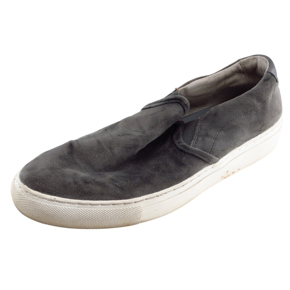 Skechers Loafers Gray Fabric Women Shoes Size 9.5 Medium